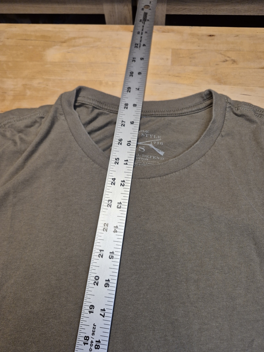 Grunt Style Long Sleeve Shirt in Olive - Picture 5 of 6